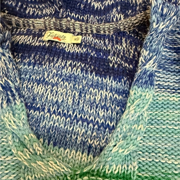 Faherty Multicolor Striped Hoodie - Picture 4 of 4